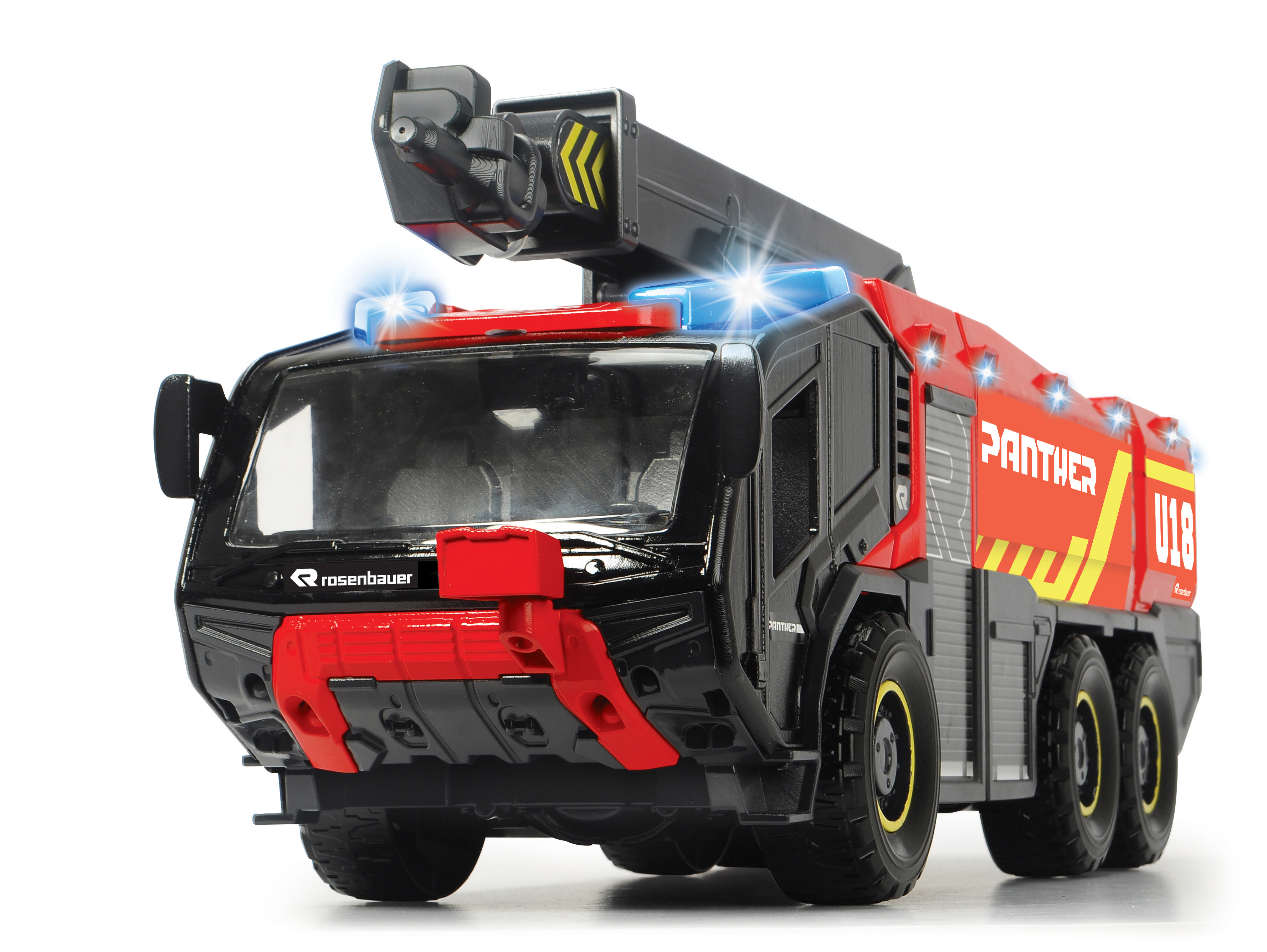DICKIE-TOYS RC Airport Fire Brigade R/C Spielzeugauto Mehrfarbig/Rot