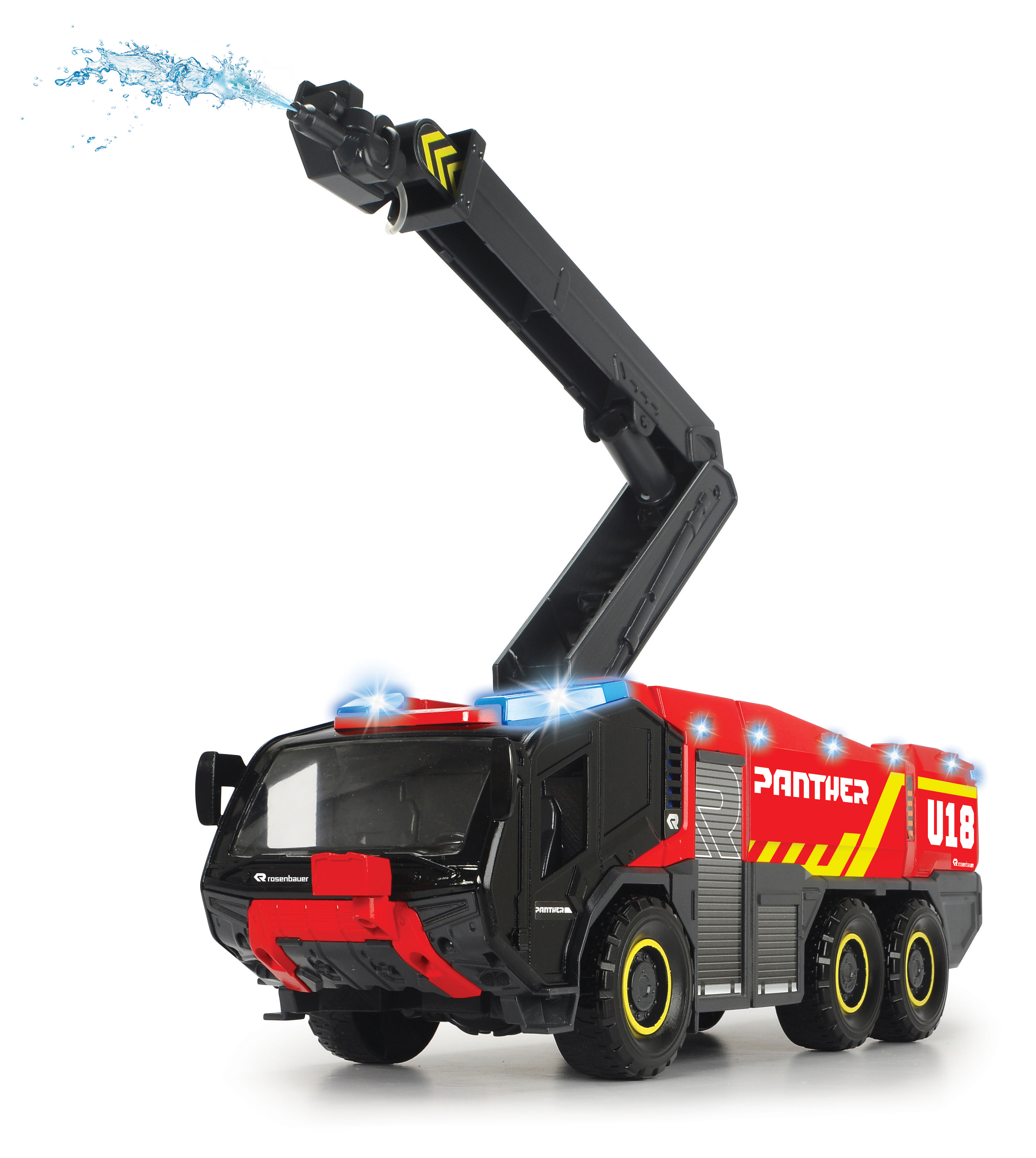 DICKIE-TOYS RC Airport Fire Brigade R/C Spielzeugauto Mehrfarbig/Rot