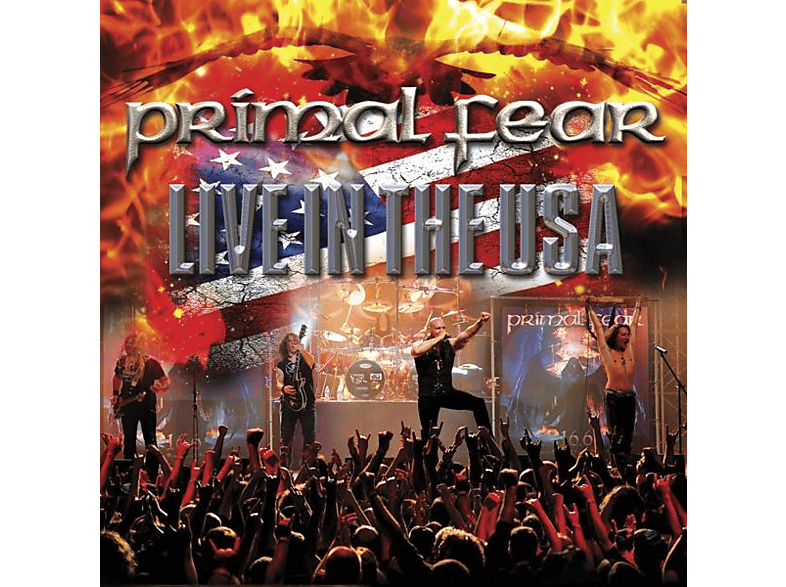 Primal Fear - LIVE IN THE USA (WHITE+BLUE+RED MARBLED LP)  - (Vinyl)