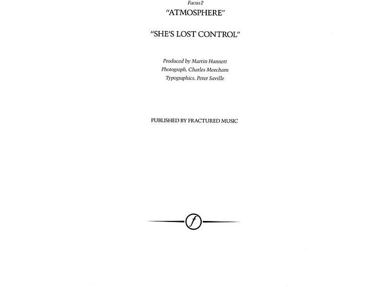 Thumbnail - Joy Division - ATMOSPHERE (2020 REMASTER) (Vinyl)