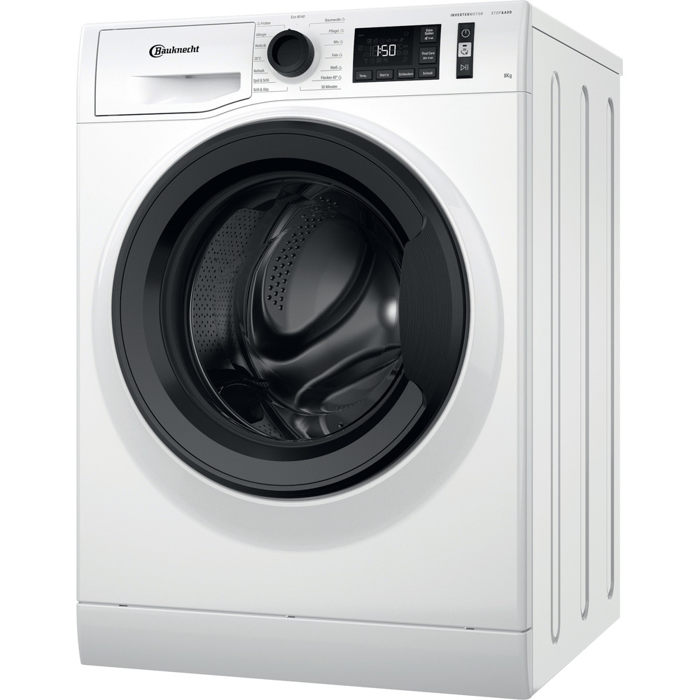 BAUKNECHT WM ELITE 811 C Waschmaschine (8 kg, 1351 U/Min., C)
