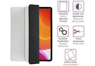 HAMA Fold Clear, Bookcover, Apple, iPad Pro 12.9" (2020), Silber