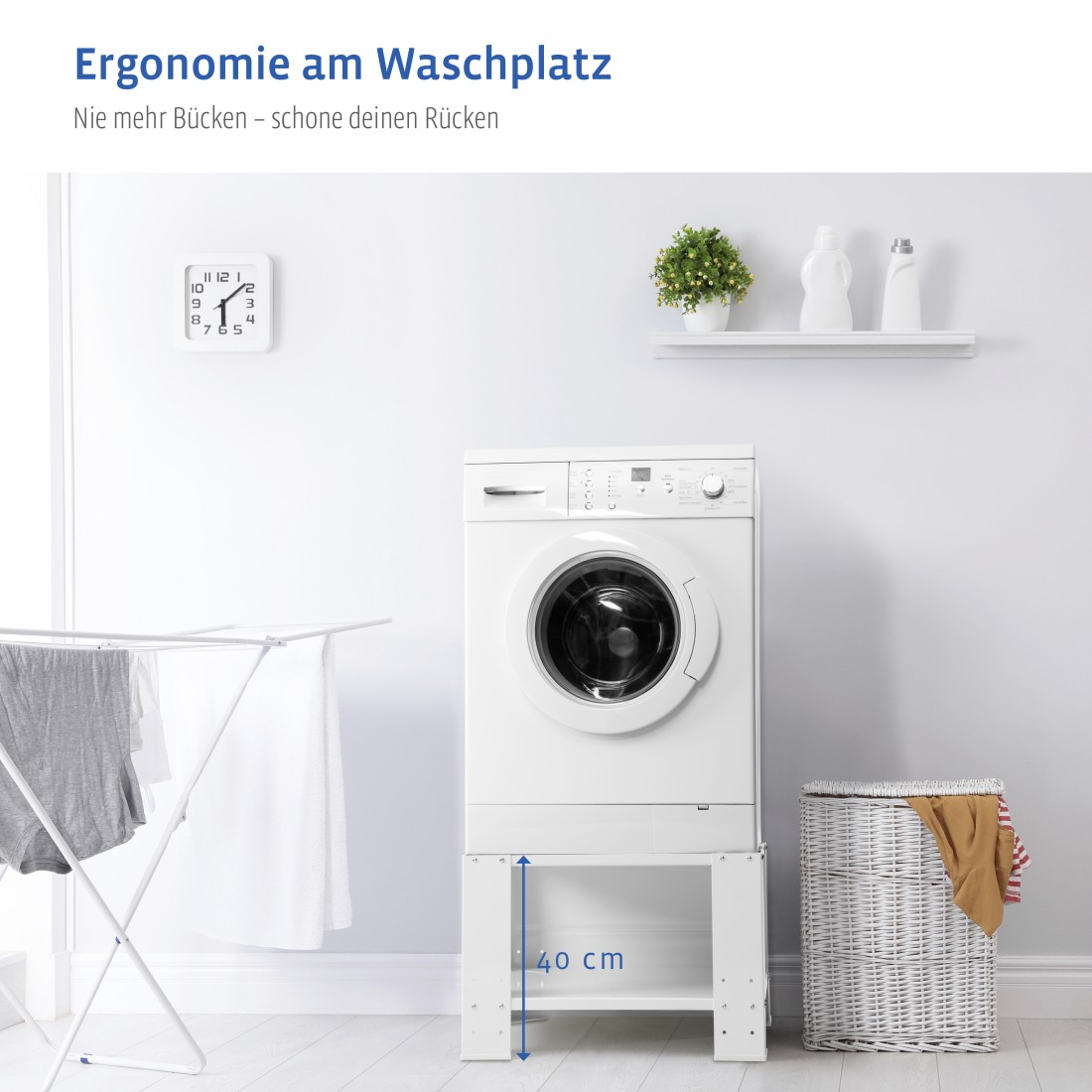 XAVAX Waschmaschinen Universalsockel