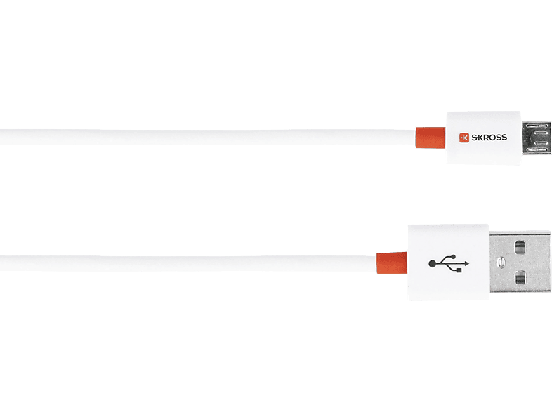 SKROSS Micro USB csatlakozós hálózati kábel (MICROUSBCABLETE)