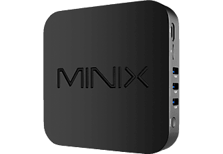 MINIX Neo U22-XJ - Hub multimediale (eMMC, 32 GB, Nero)