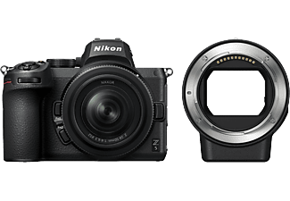 NIKON Z 5 Digitális fényképezőgép + NIKKOR Z 24-50mm f/4-6.3 zoomobjektív +FTZ bajonett adapter (VOA040K003)