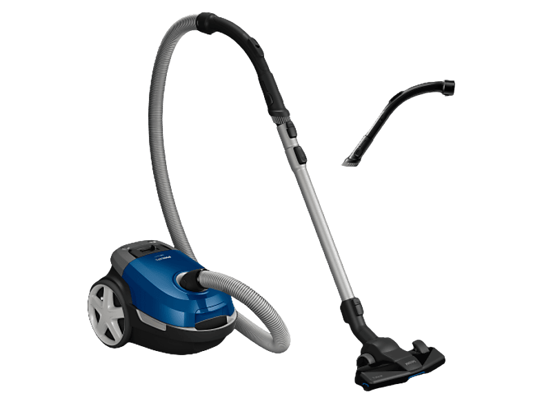 Philips XD 3110/09 Series 3000 Bodenstaubsauger mit Beutel (79 dB(A), maximale Leistung: 900 Watt, Blau) — Foto 3 von 5