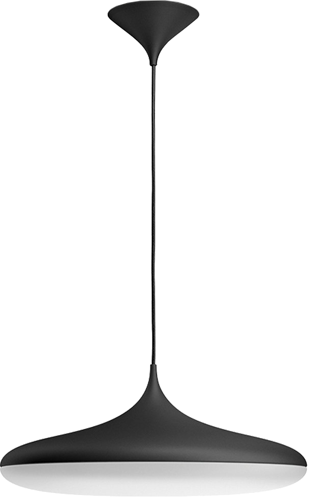 PHILIPS HUE Hanglamp Cher Zwart Warm tot koelwit licht (4076130P6)