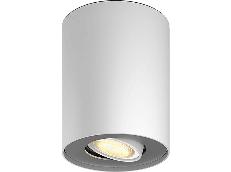 Philips Hue Plafondlamp Pillar Hue 1 Spot + Afstandsbediening Wit (5633031p6)