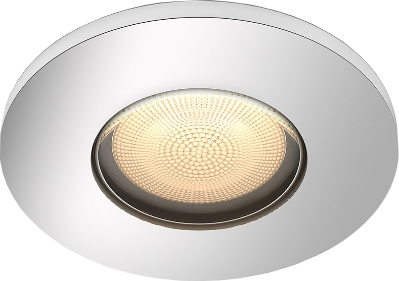 PHILIPS HUE Inbouwspot Bluetooth Adore Chroom Warm tot koelwit licht (3417511P9)