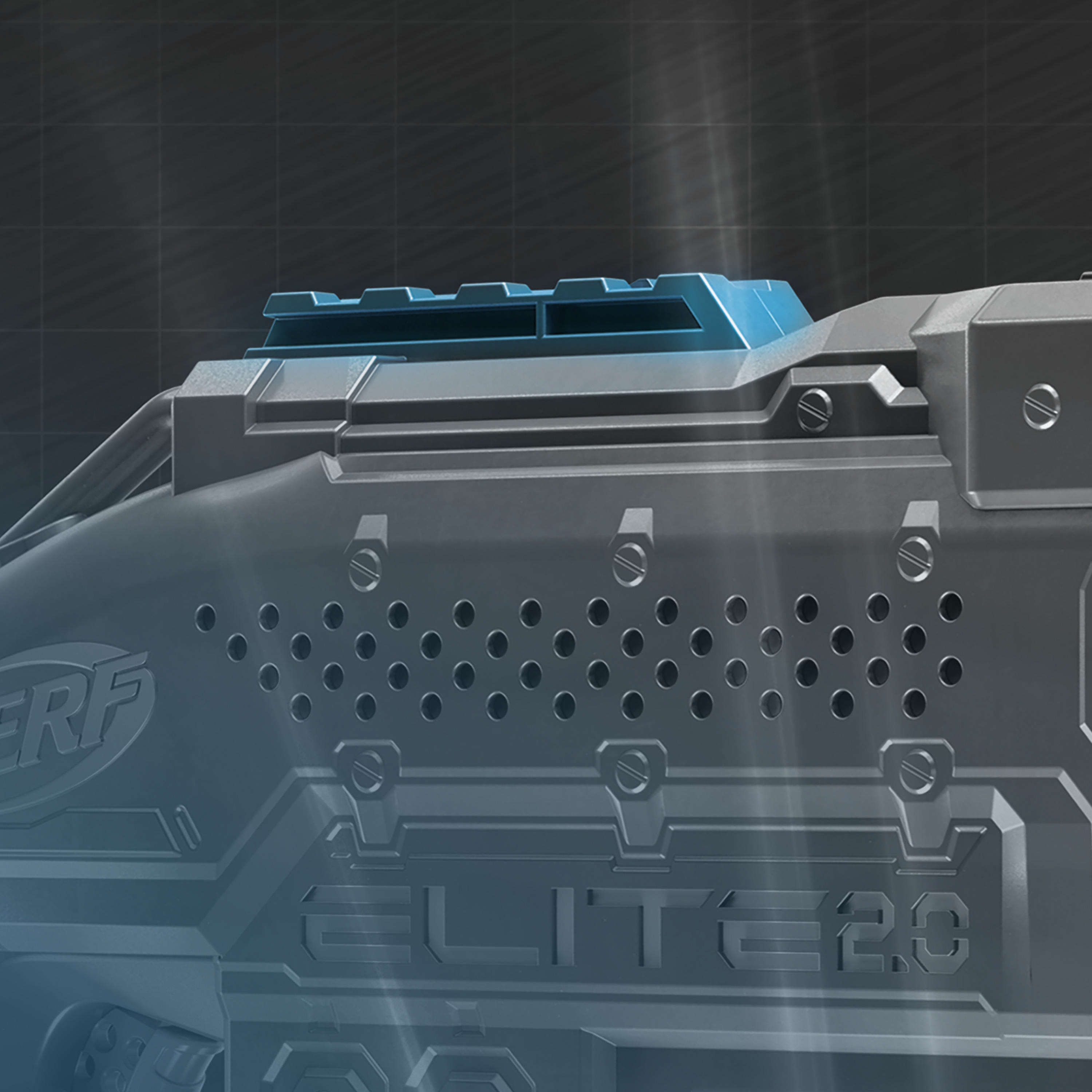 NERF Elite 2.0 Warden DB-8 Blaster Mehrfarbig