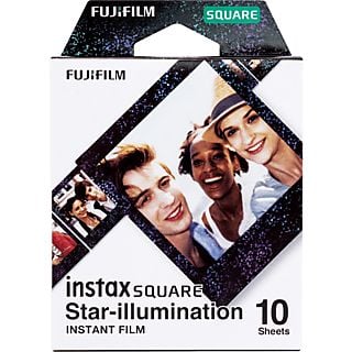 FUJI Instax SQUARE Sofortbildfilm Star Illumination, 10 Aufnahmen (9926)