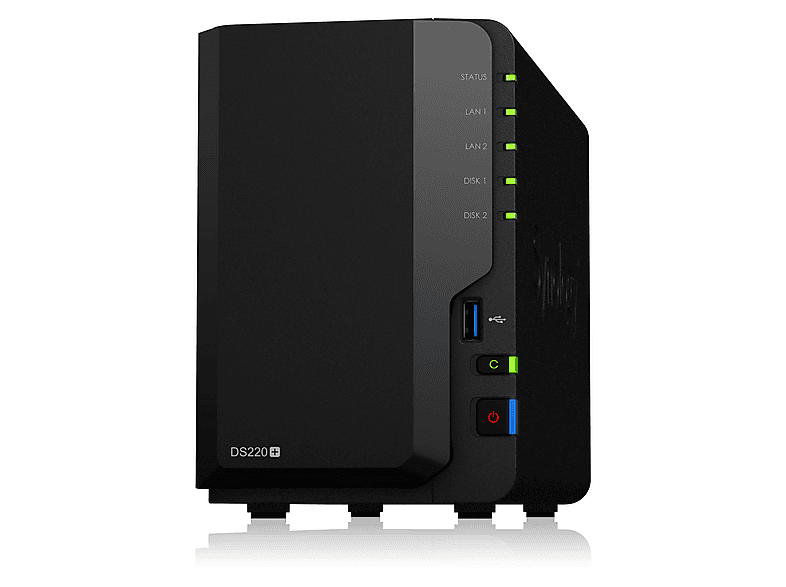 Synology DiskStation DS220+ NAS 本体 SYNOLOGY DiskStation DS220+ NAS 3,5 Zoll Anzahl