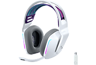 LOGITECH Gaming Headset G733 Lightspeed RGB, kabellos, Blue VO!CE-Mikrofontechnologie, Weiß