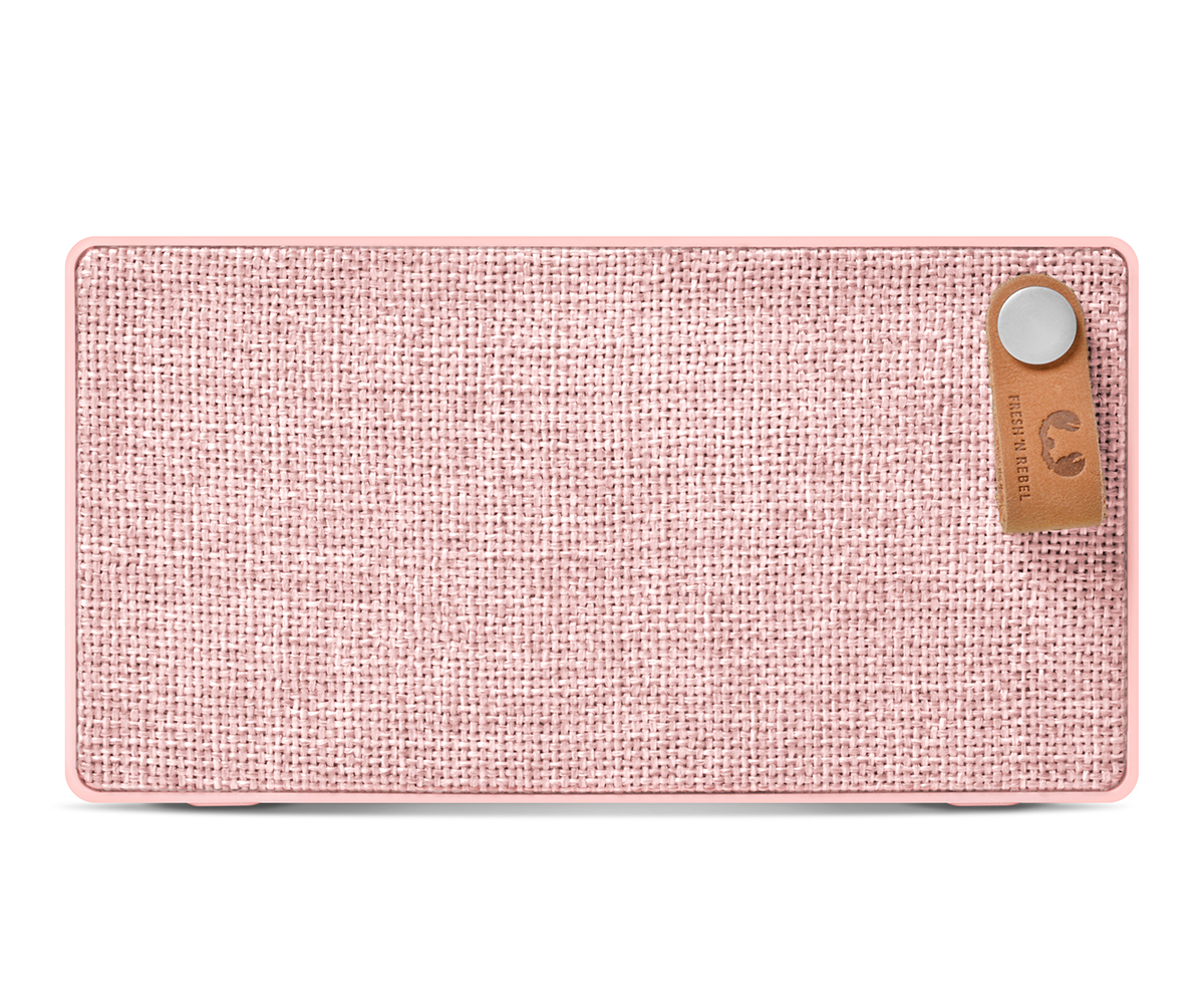 FRESH ‘N REBEL Rockbox Slice Fabriq Edition Bluetooth Lautsprecher, Rosé