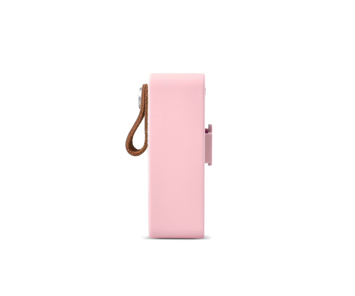 FRESH ‘N REBEL Rockbox Slice Fabriq Edition Bluetooth Lautsprecher, Rosé