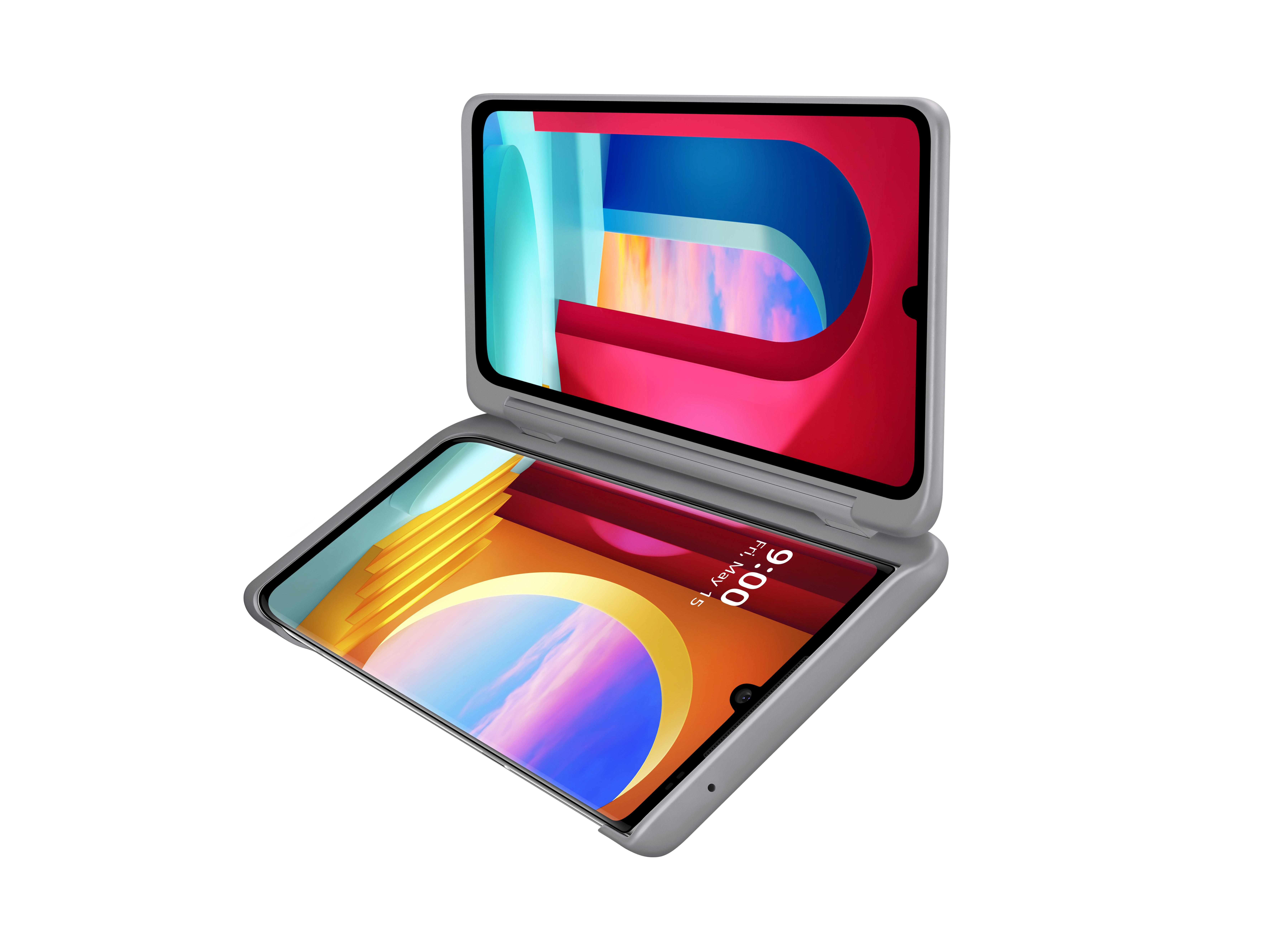 LG Dual Screen 3 (ohne Smartphone) Grau
