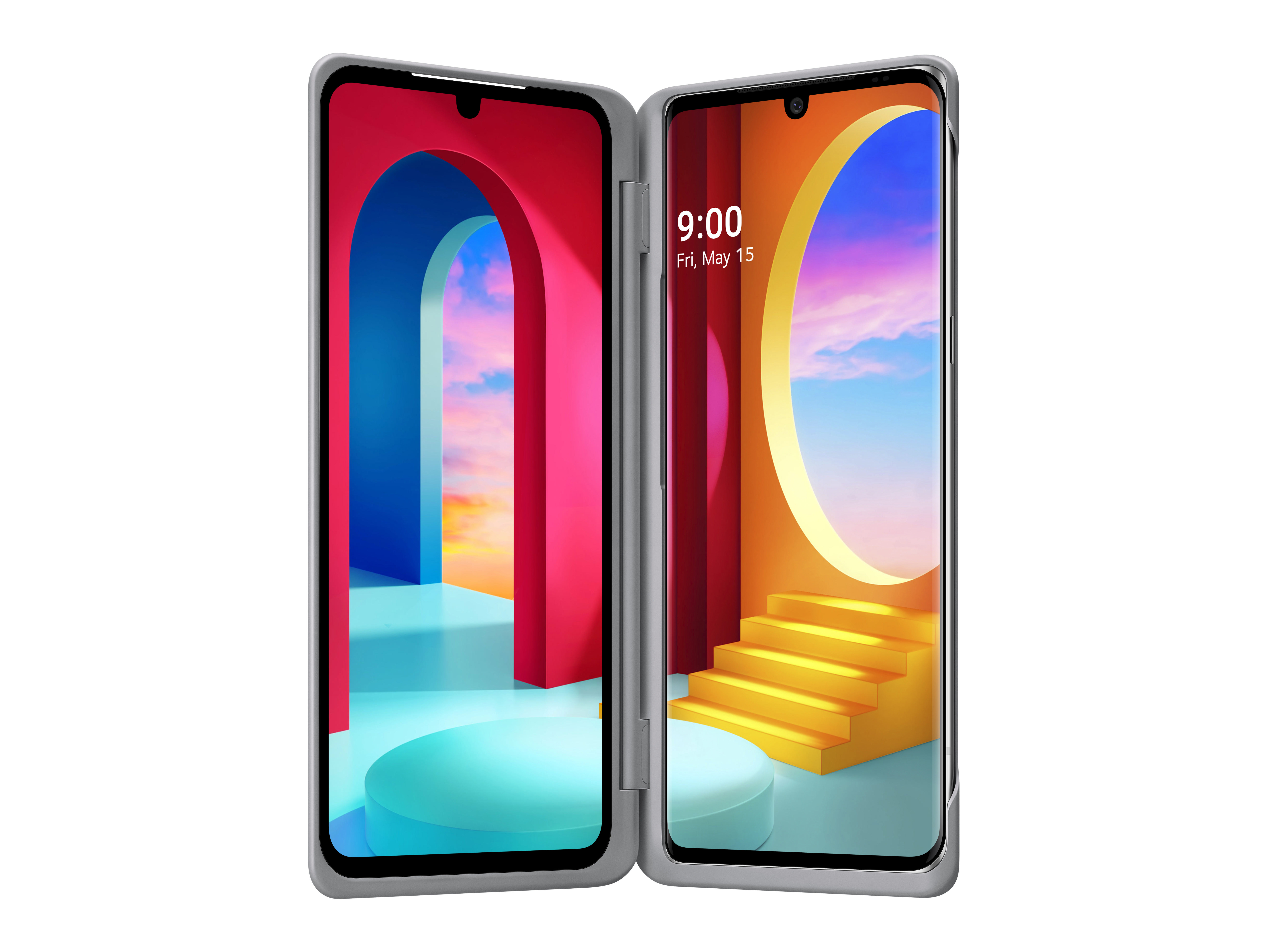 LG Dual Screen 3 (ohne Smartphone) Grau