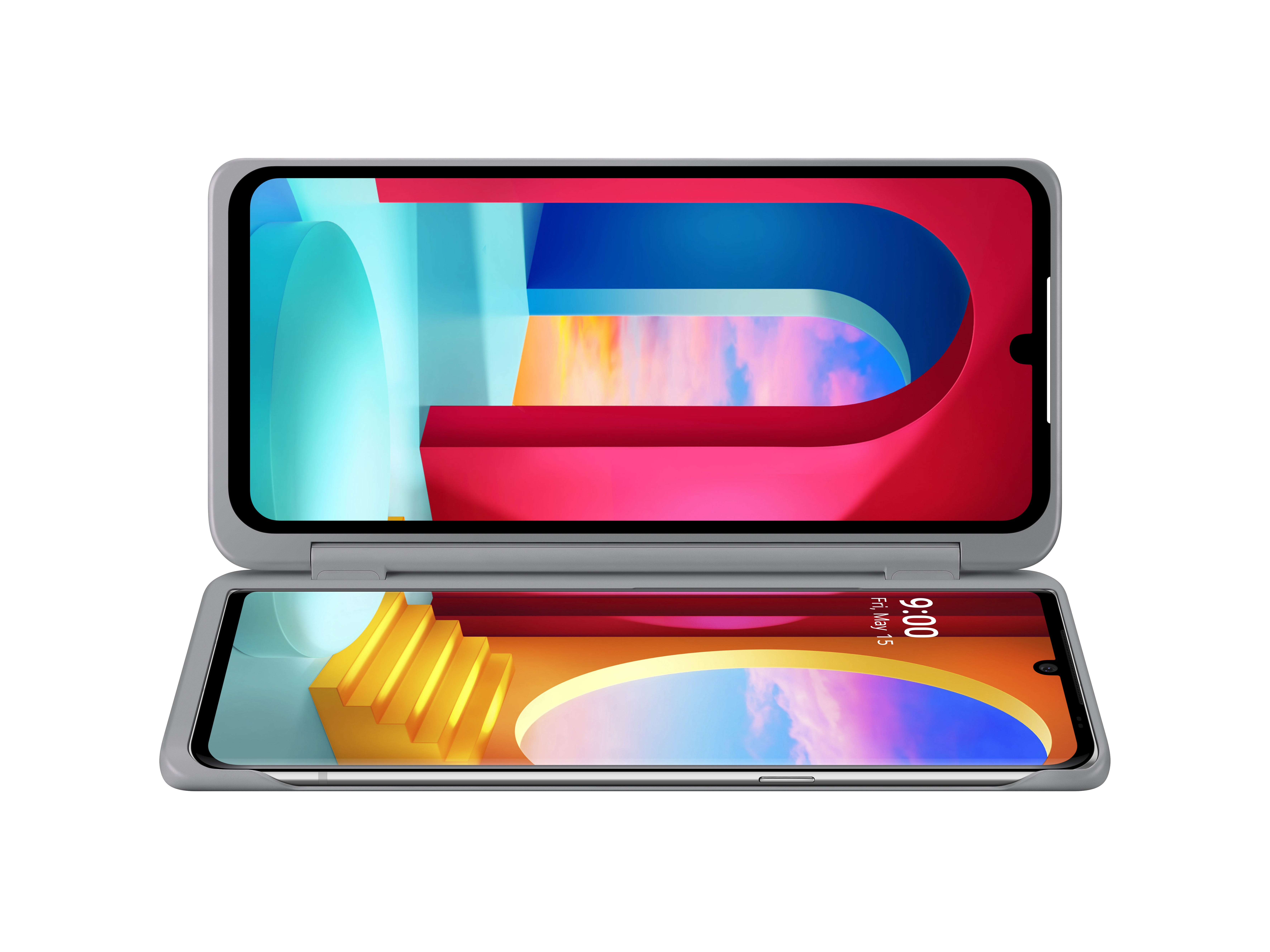 LG Dual Screen 3 (ohne Smartphone) Grau