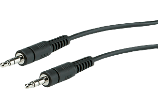 ROLINE 11.88.4502-MM - Audiokabel, 2 m, Schwarz