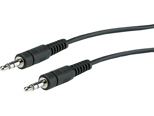 ROLINE 11.88.4502-MM - Câble audio, 2 m, Noir