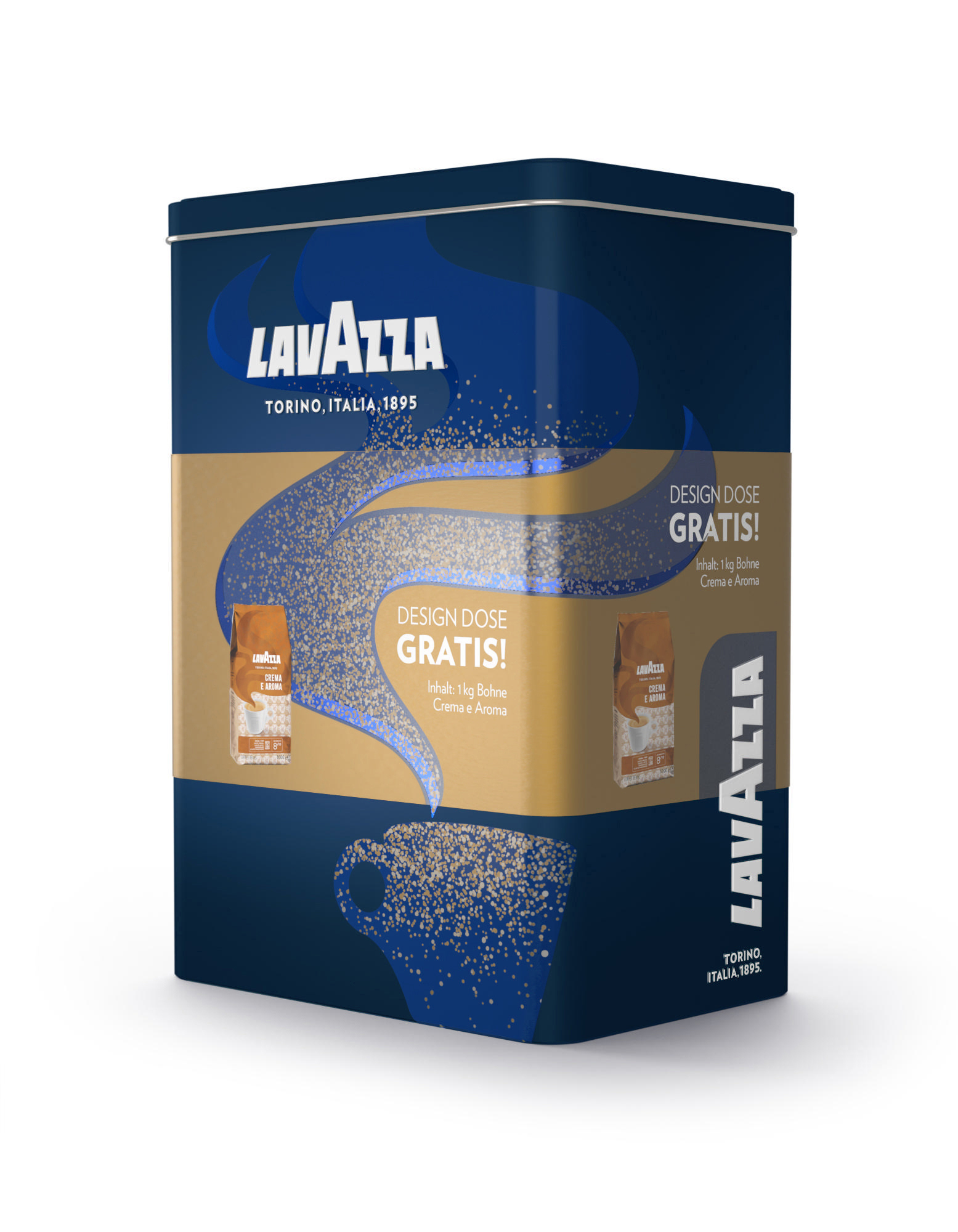 LAVAZZA 3956 Crema e Aroma + Gratisdose Kaffeebohnen (Kaffeevollautomaten, Siebträgermaschinen)