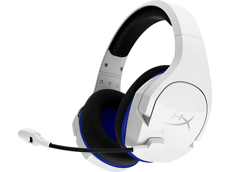 HYPERX Cloud Stinger Core Wireless (Playstation) HHSS1C-KB-WT/G, Over-ear Headset Weiß | PlayStation 4 Headsets