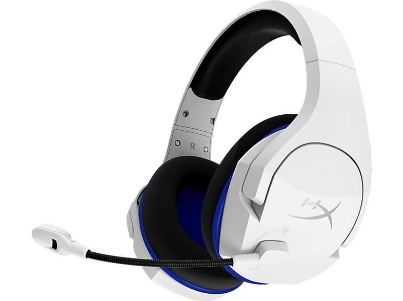 HHSS1C-KB-WT/G, Wireless Headset (Playstation) HYPERX Weiß Core Over-ear Stinger Cloud