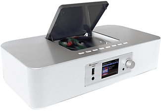 SOUNDMASTER ICD2020WE Hybridradio, digital PLL, DAB+, FM, Internet Radio, Bluetooth, Weiß