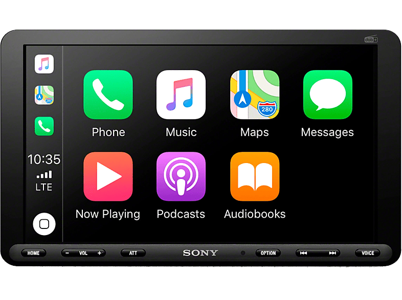 SONY XAV-AX8050ANT 9 großes Display CarPlay, AndroidAuto, WebLink 2.0  Autoradio 1 DIN, 55 Watt Autoradios & Moniceiver