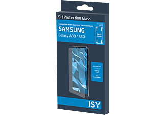 ISY Tempered Glass Screenprotector voor Samsung Galaxy A50