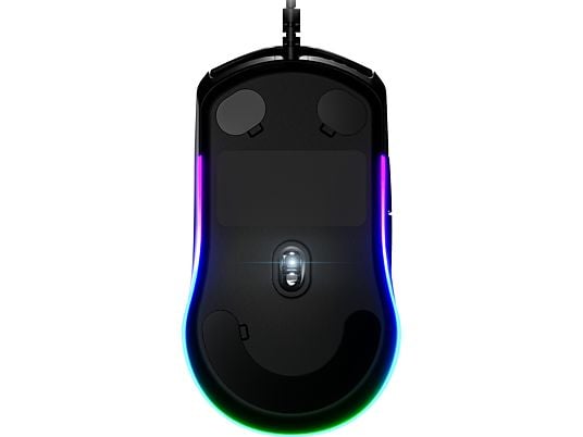 STEELSERIES Rival 3 - Gaming Maus, Kabelgebunden, Optisch mit Leuchtdioden, 8500 cpi, Schwarz