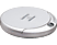 LENCO CD-201SI hordozható CD lejátszó, ezüst