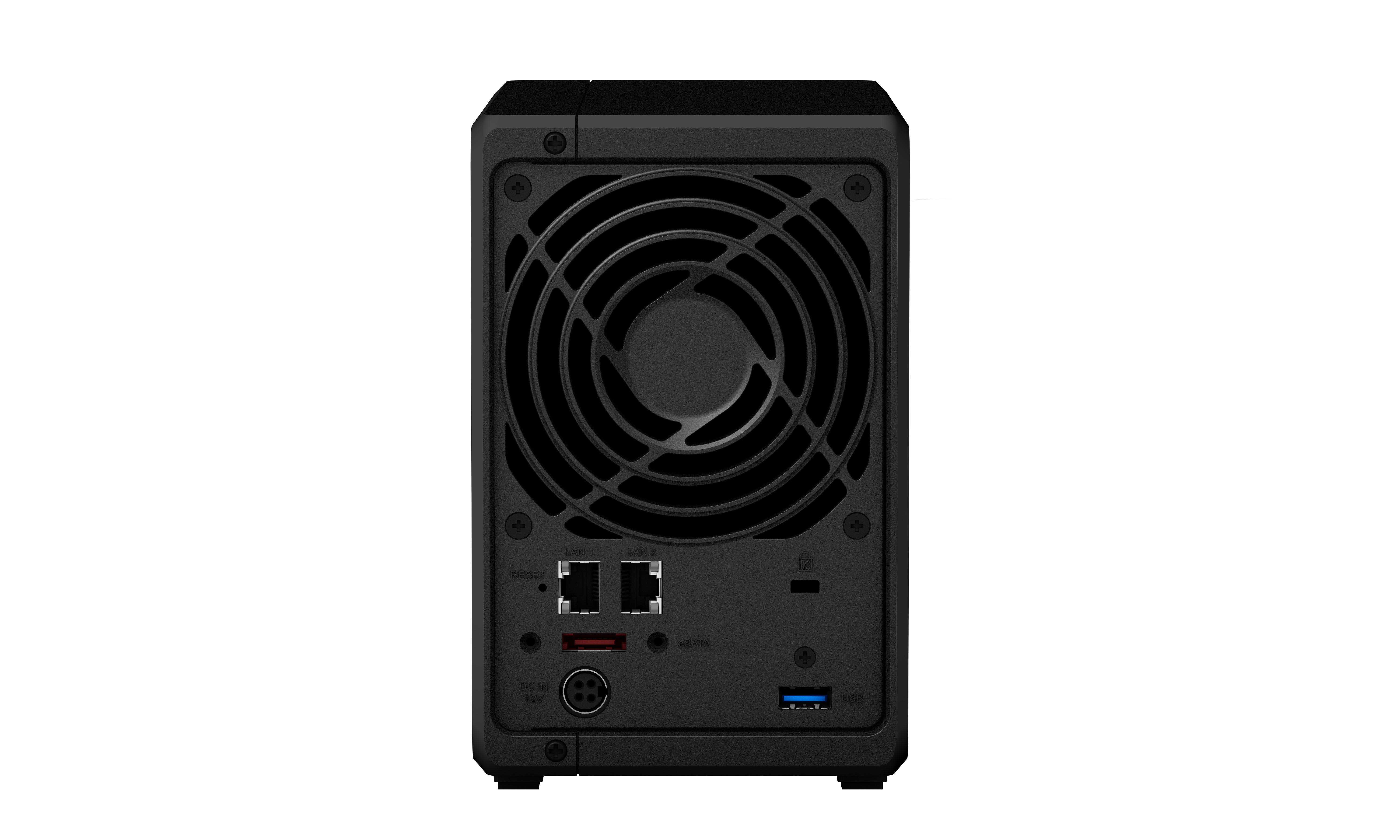 SYNOLOGY DiskStation DS720+ NAS 3,5 Zoll Anzahl Festplattenschächte: 2 Schwarz}