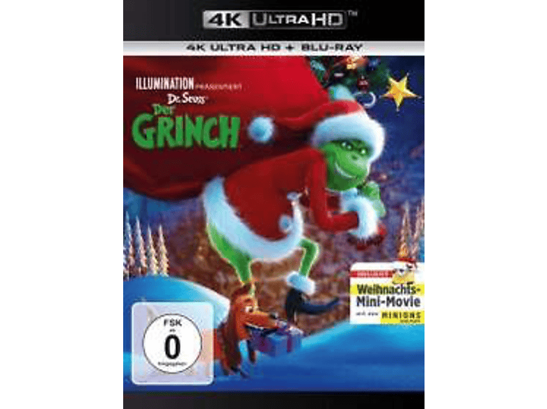 Der Grinch  Weihnachts-Edition 4K Ultra HD Blu-ray + Blu-ray auf 4K 