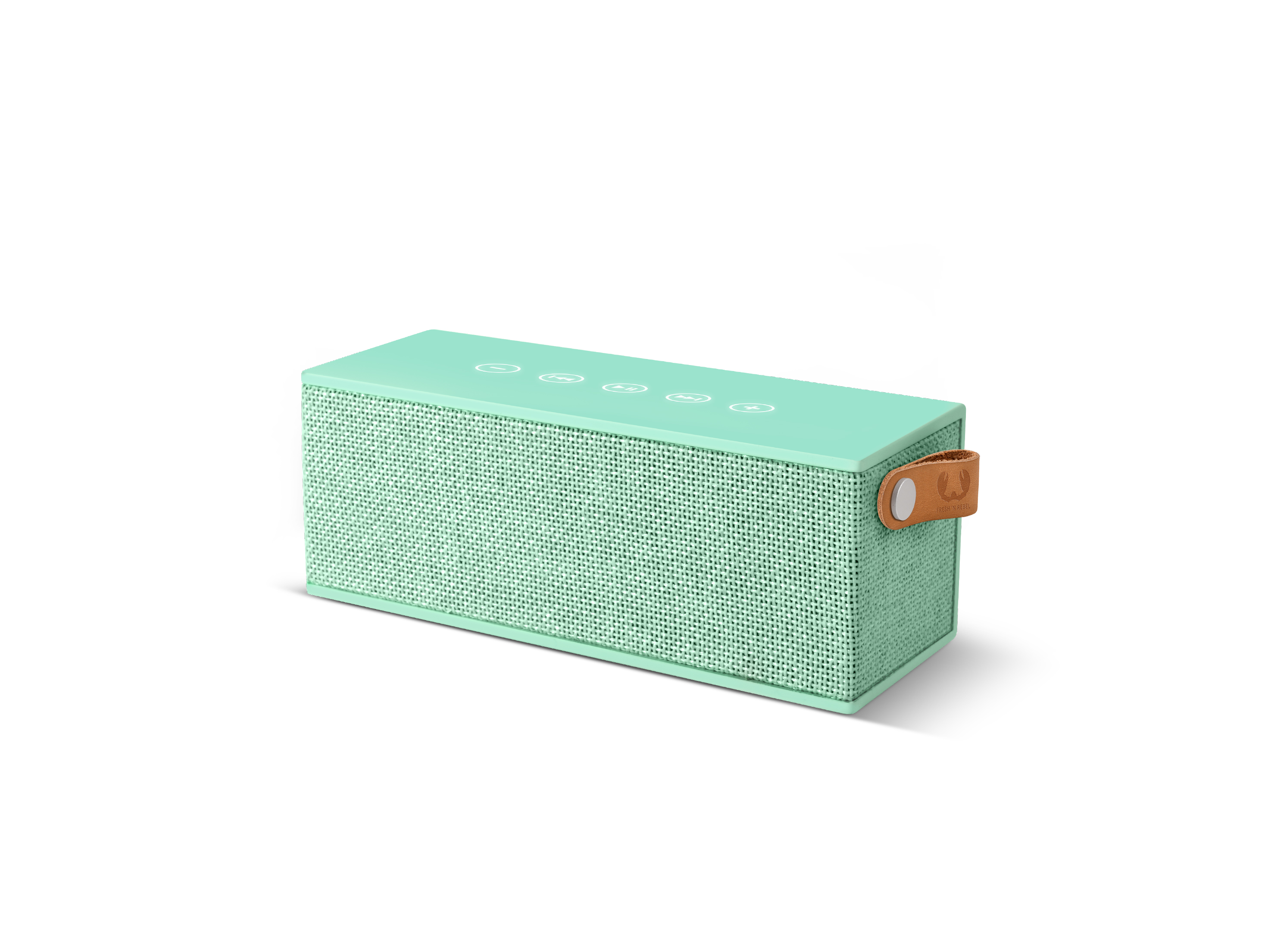 FRESH ‘N REBEL Rockbox Brick Fabriq Edition Bluetooth Lautsprecher, Türkis
