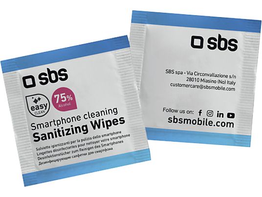 SBS TEWIPE50PC - Disinfettante (Bianco)