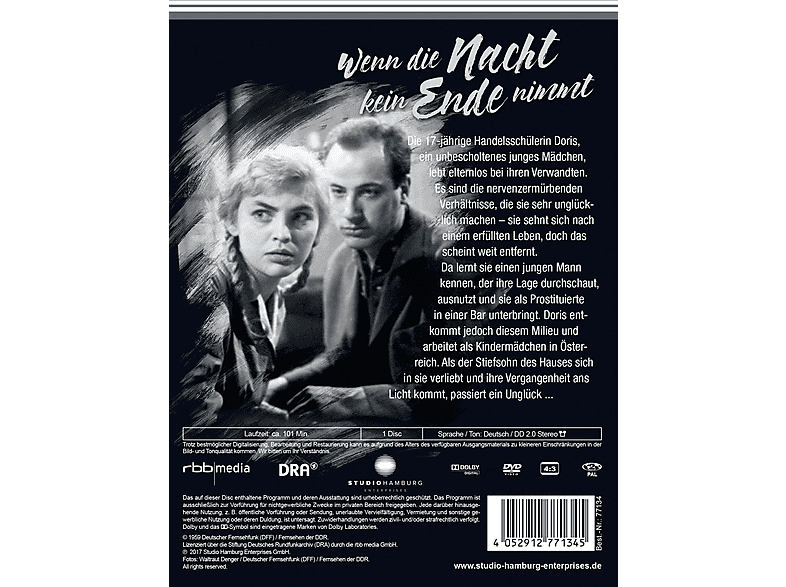 Thumbnail - Wenn die Nacht kein Ende nimmt DVD