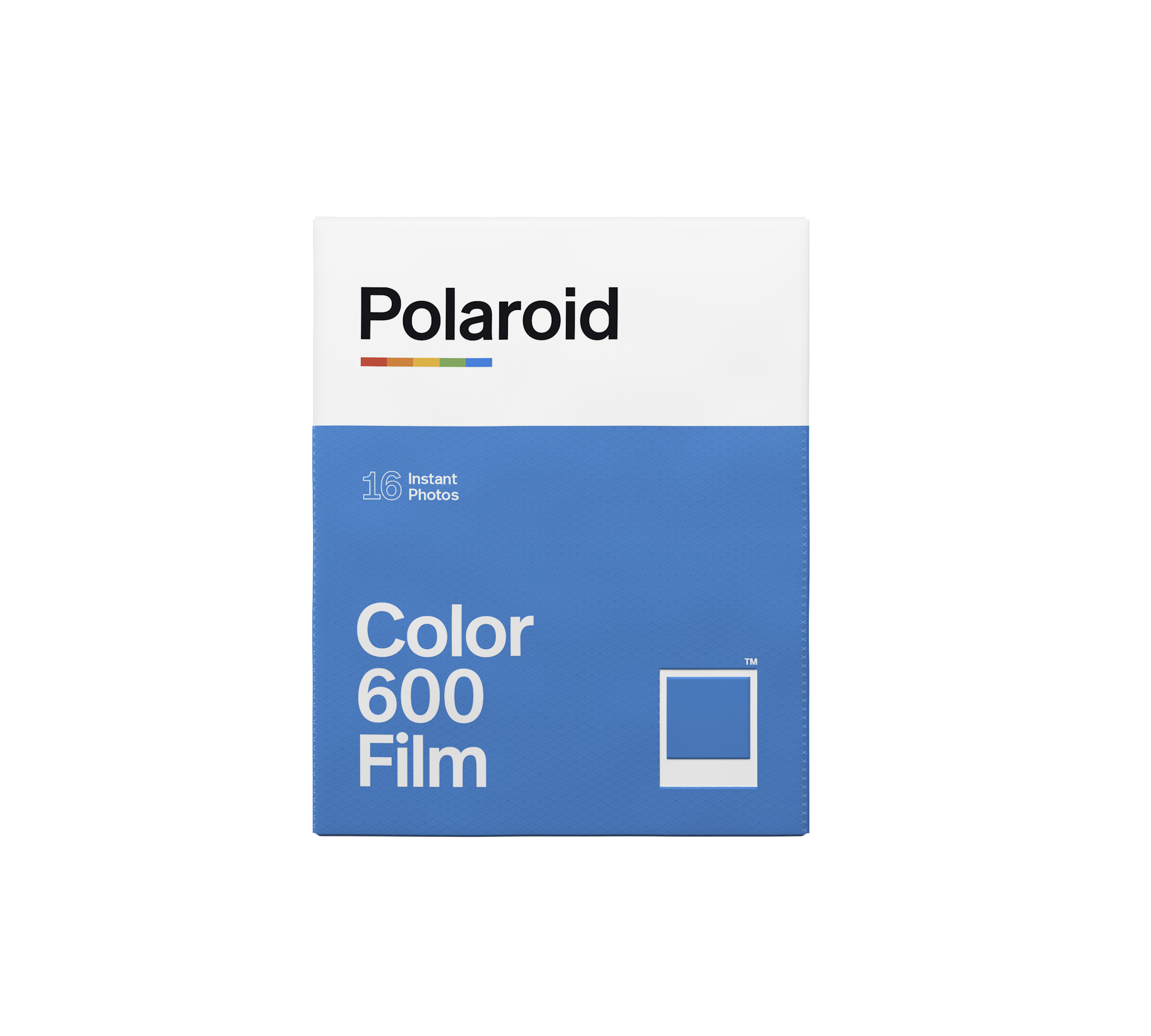 POLAROID Sofortbildfilm Farbe und für Rahmen - Sofortbildfilm i-Type 600 Doppelpack weißer