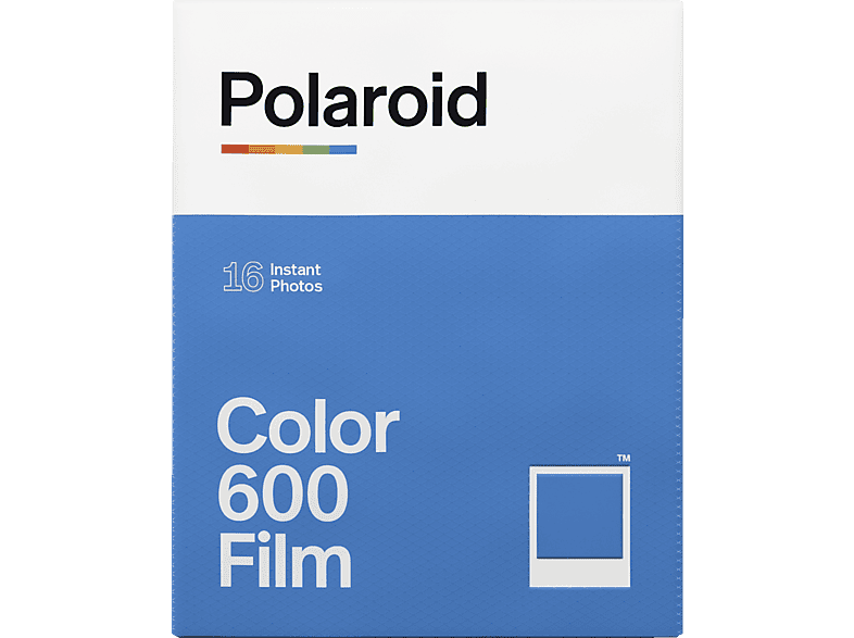 Rahmen i-Type POLAROID - für Farbe 600 und Sofortbildfilm Sofortbildfilm weißer Doppelpack