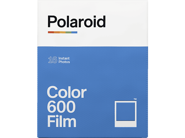 POLAROID Sofortbildfilm Farbe für 600 und iType Doppelpack Sofortbildfilm weißer Rahmen