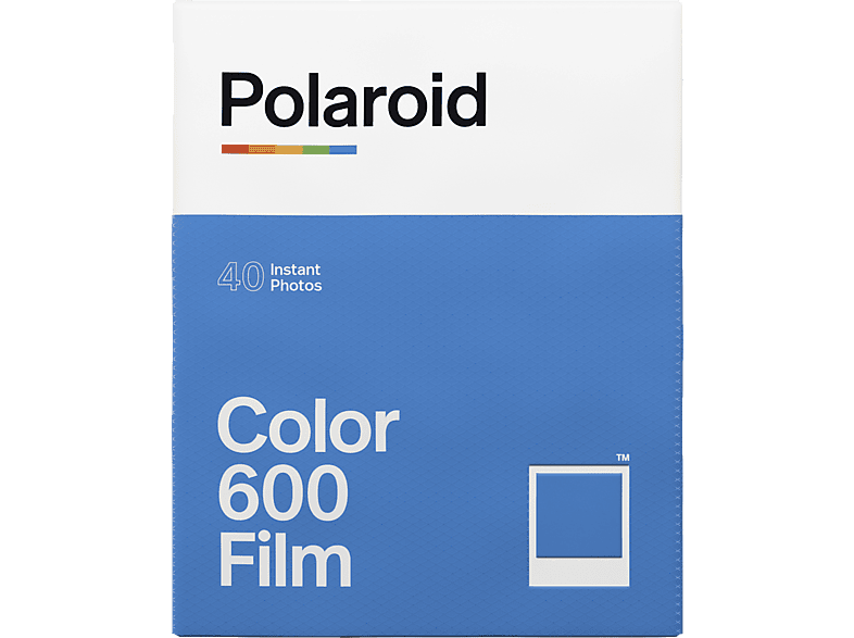 POLAROID Sofortbildfilm Farbe für 600 und i-Type - 5er Pack Sofortbildfilm weißer Rahmen