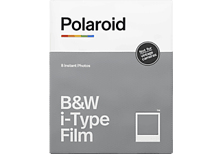 POLAROID Sofortbildfilm Schwarz und Weiß für i-Type Sofortbildfilm weißer Rahmen