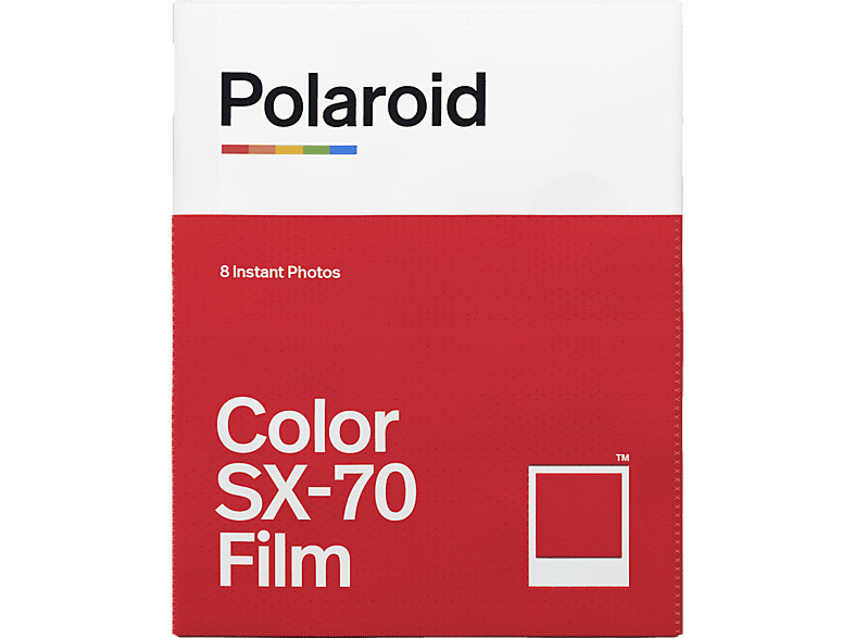 POLAROID Sofortbildfilm Farbe für SX-70 Sofortbildfilm weißer Rahmen