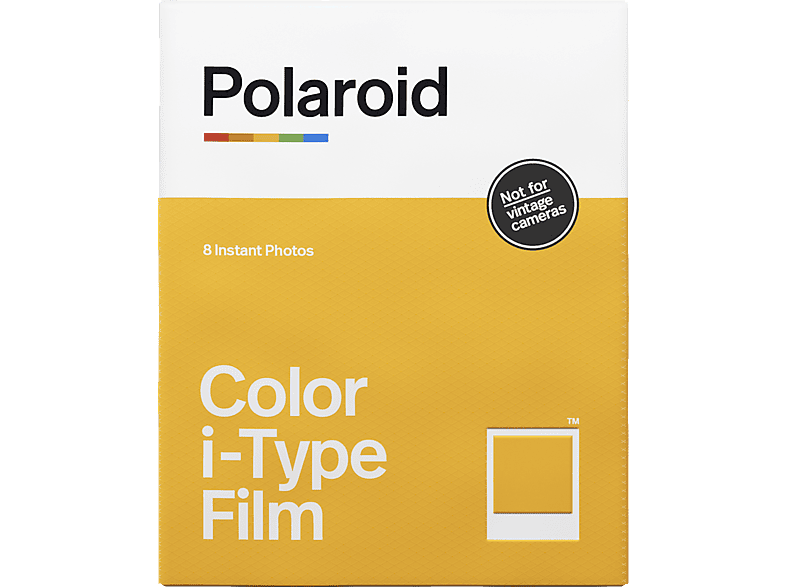 POLAROID Sofortbildfilm Farbe für i-Type Sofortbildfilm weißer Rahmen