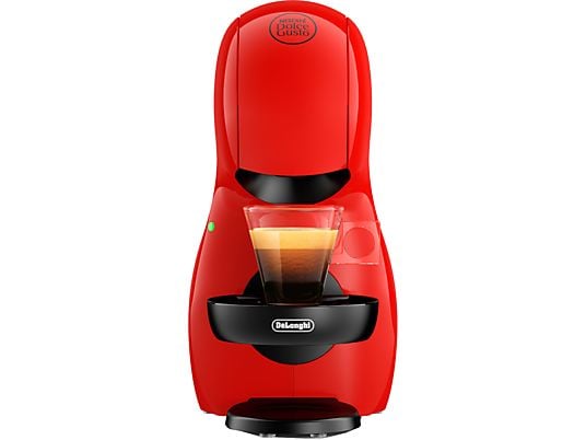 DE-LONGHI Piccolo XS EDG210.R - Macchina da caffè a capsule (Rosso)