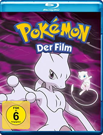 Filmcover: Ein Pokémon-Filmplakat mit einem großen weißen Pokémon.