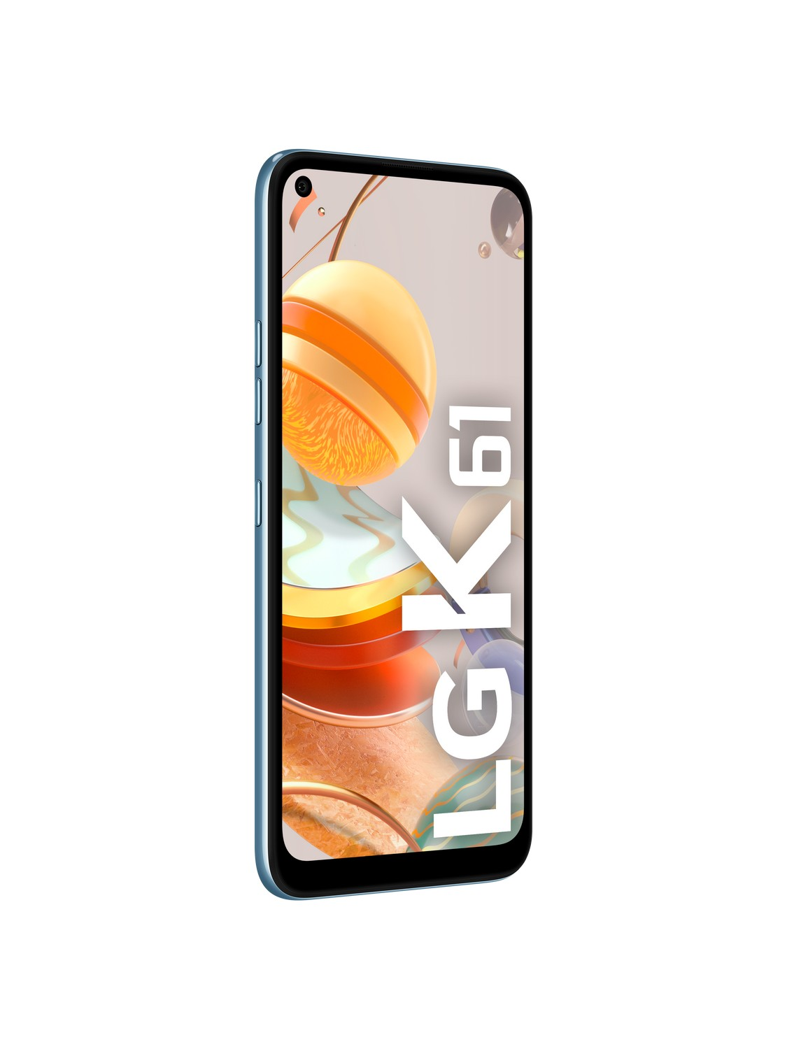 Móvil - LG K61, Blanco, 128 GB, 4 GB, 6.53 " Full HD+, Octa-Core Mediatek MT6765, 4000 mAh, Android
