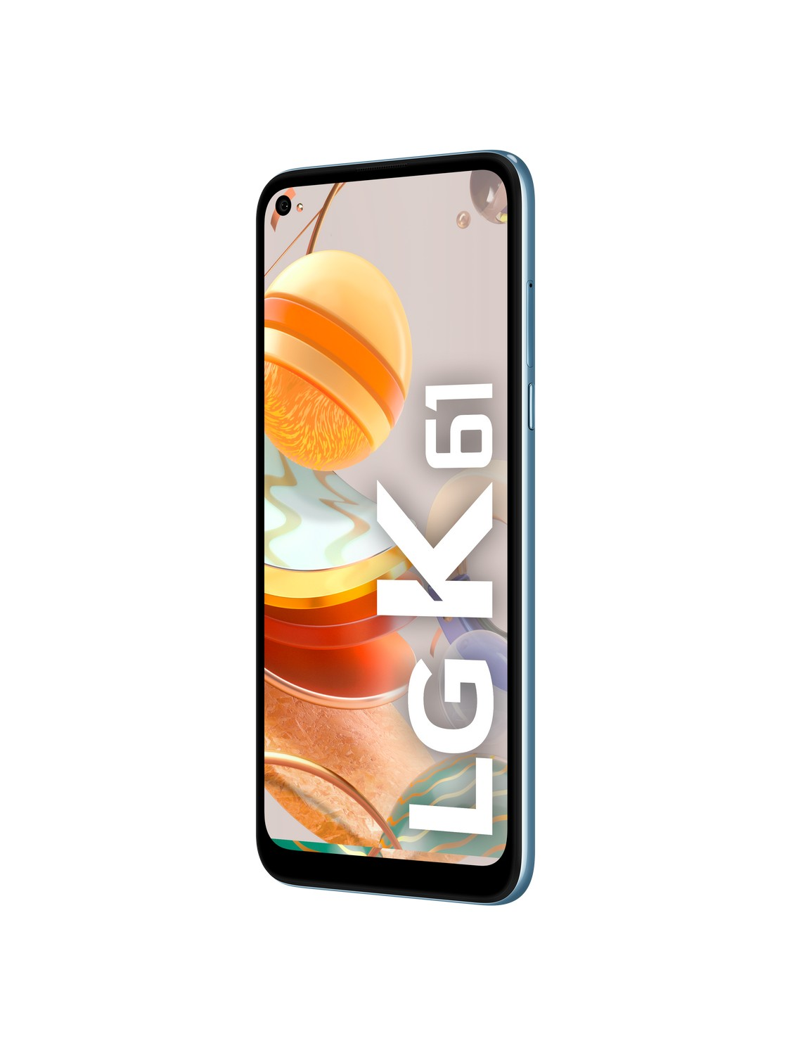 Móvil - LG K61, Blanco, 128 GB, 4 GB, 6.53 " Full HD+, Octa-Core Mediatek MT6765, 4000 mAh, Android