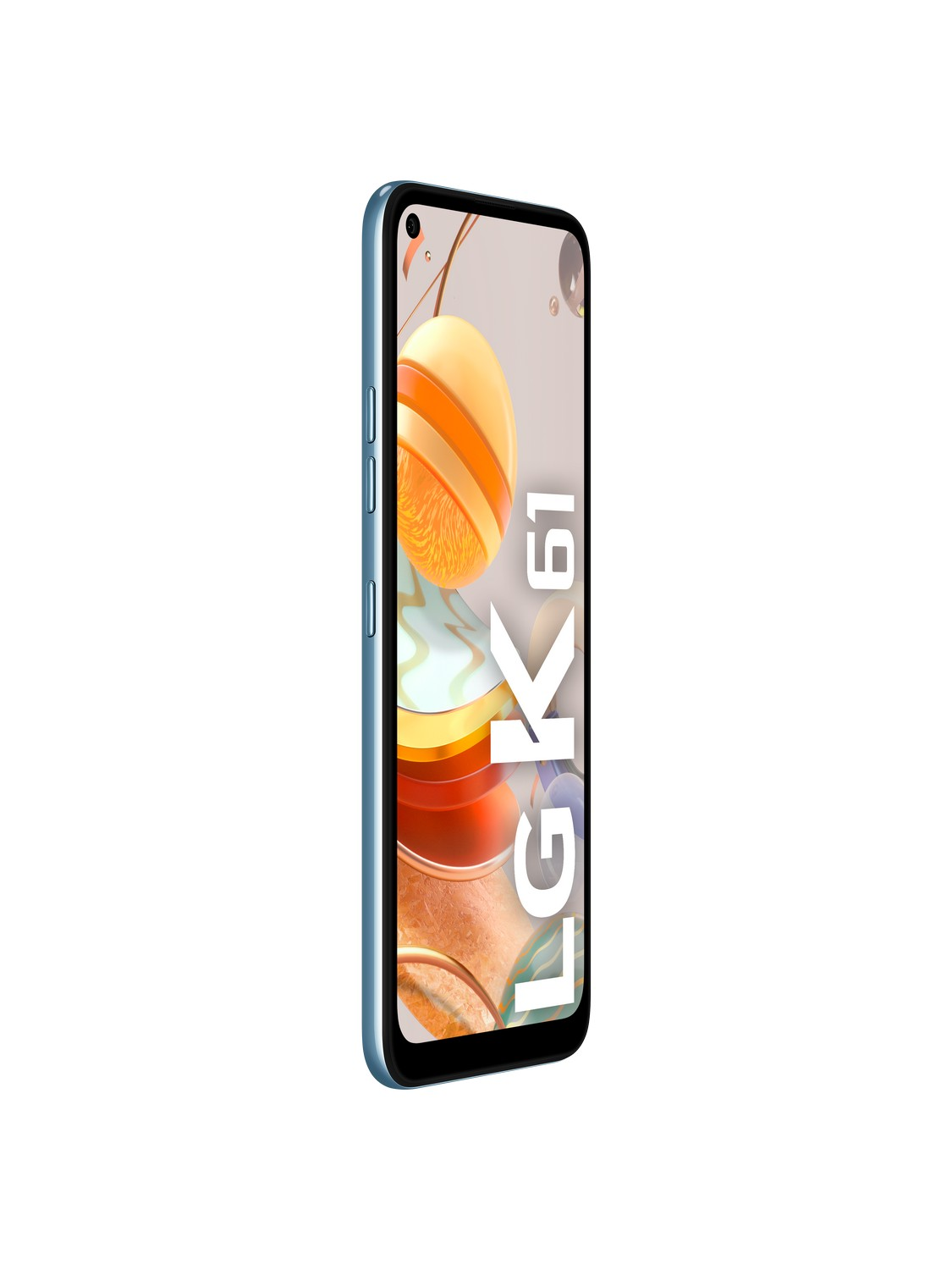 Móvil - LG K61, Blanco, 128 GB, 4 GB, 6.53 " Full HD+, Octa-Core Mediatek MT6765, 4000 mAh, Android